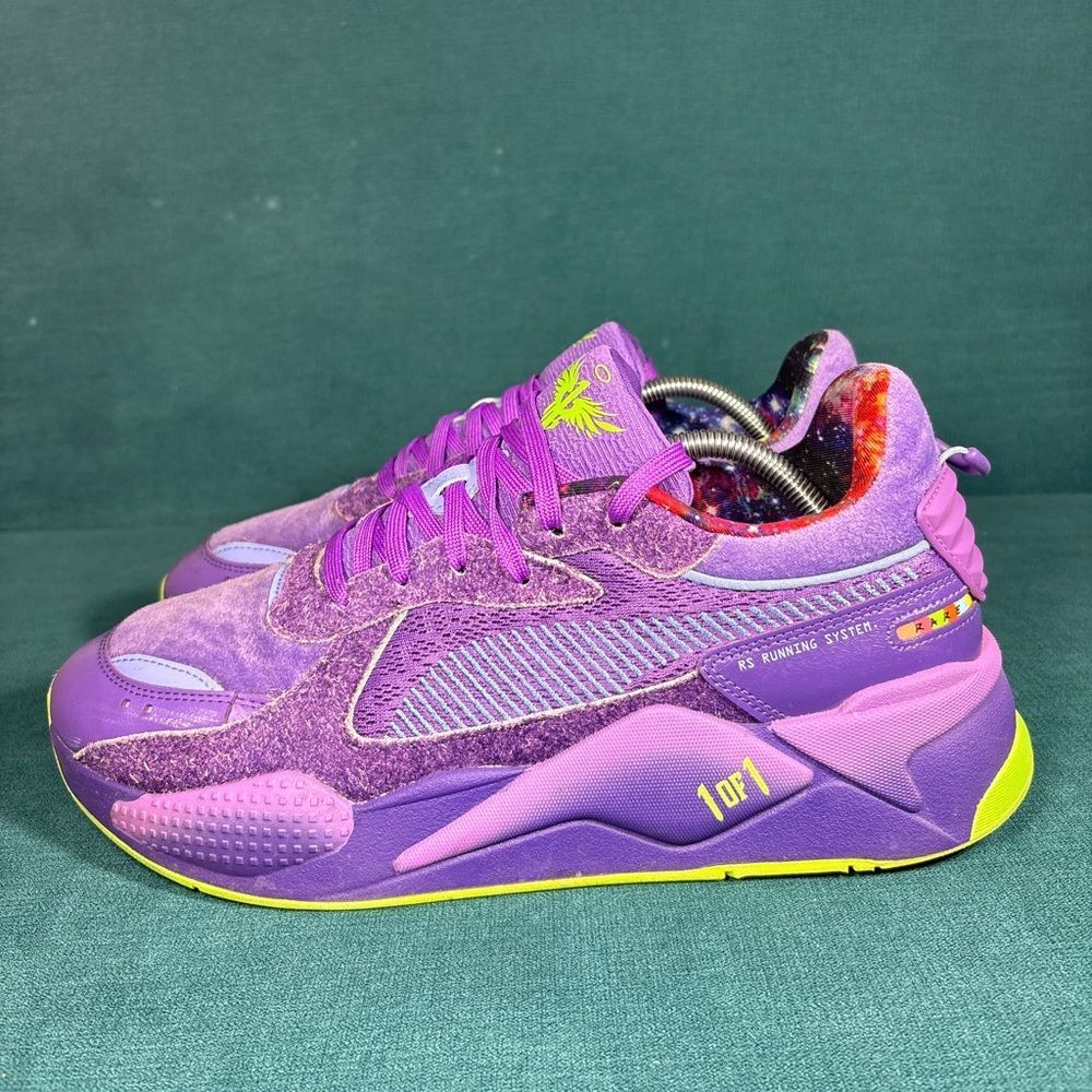 Puma RS-X Running System Purple Multicolor Sneakers Size 12